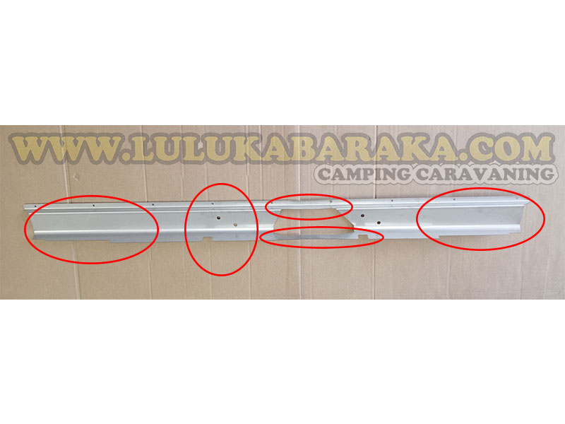 Perfil embellecedor peldaño trasero DUCATO (RASTRO)