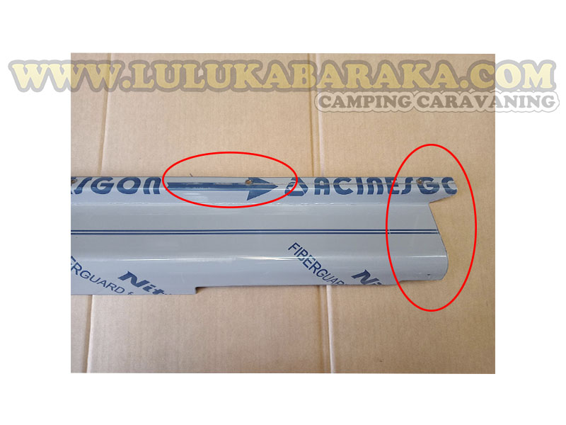 Perfil embellecedor peldaño trasero DUCATO (RASTRO)