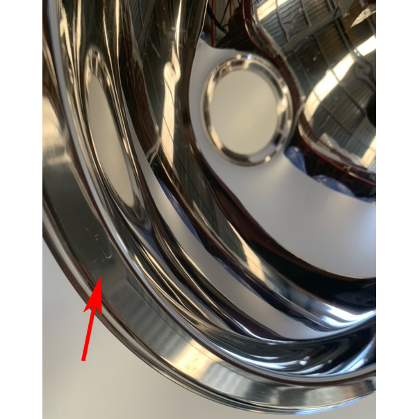 Pica redonda inox. 290mm (RASTRO)