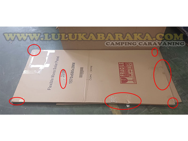 Panel Solar flexible 200W CPC monocristalino (RASTRO)