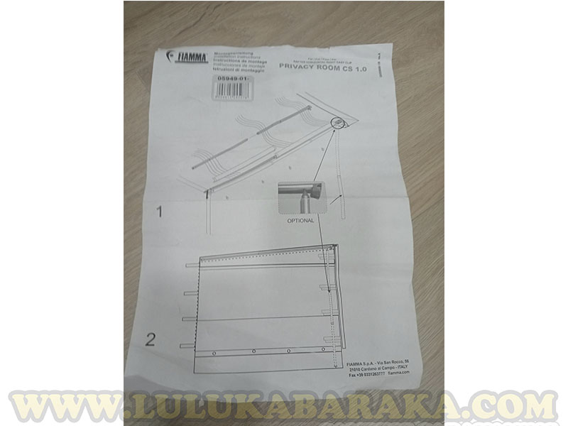 Rafter Horizontal Right Easy Clip (RASTRO)