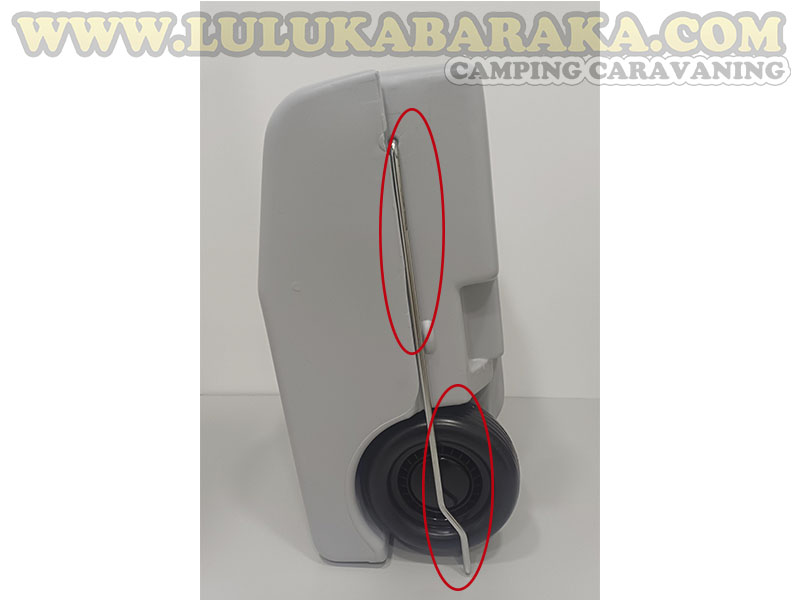 Roll Tank 23 l aguas grises (RASTRO)