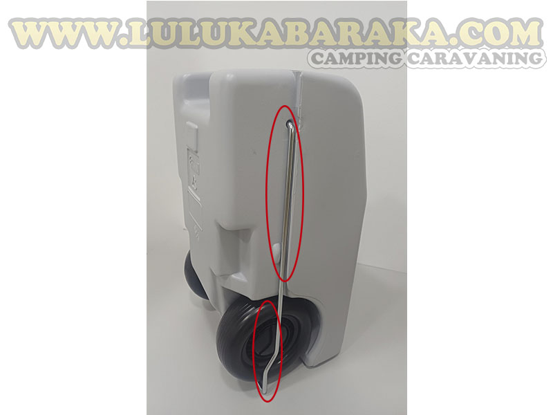 Roll Tank 23 l aguas grises (RASTRO)