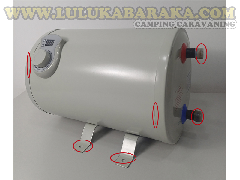 Boiler presión CZ 12V/200W 6 l. (RASTRO)