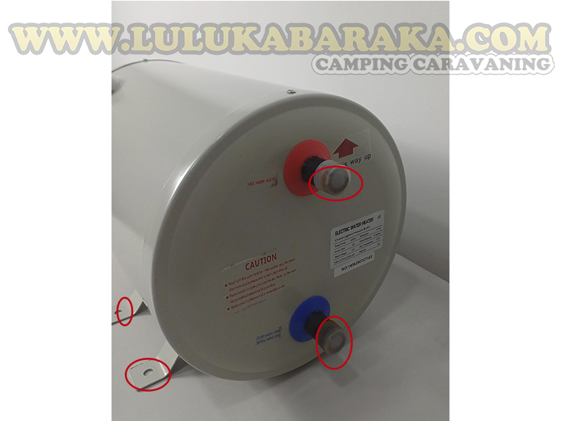 Boiler presión CZ 12V/200W 6 l. (RASTRO)