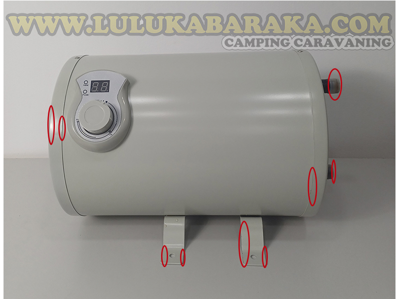 Boiler presión CZ 12V/200W 6 l. (RASTRO)