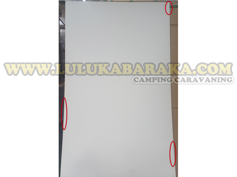 Tablero Blanco Polar 5mm (recogido en Lulukabaraka) (RASTRO)