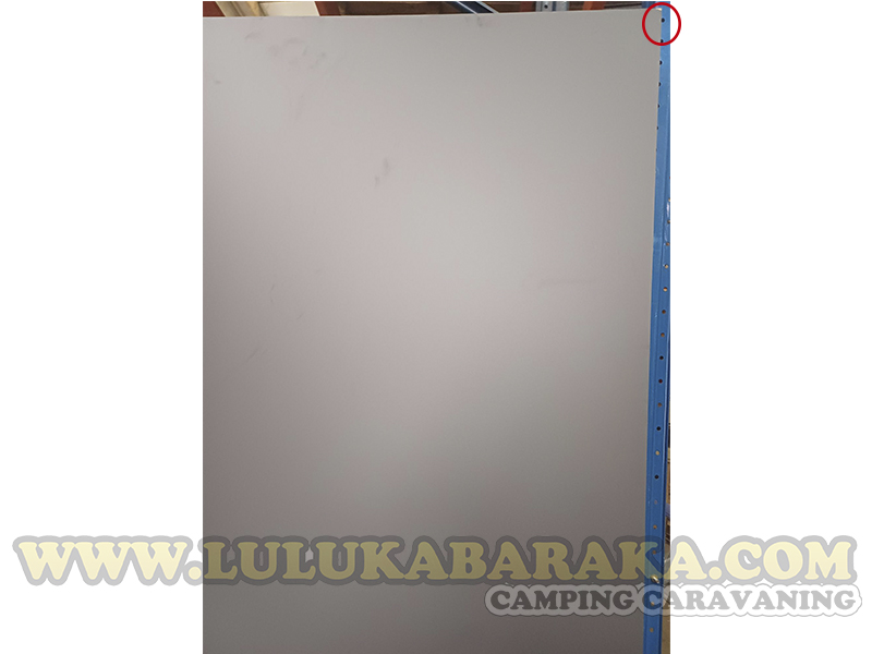 Tablero chopo HPL 16 mm Antracita (recogido en Lulukabaraka) (RASTRO)