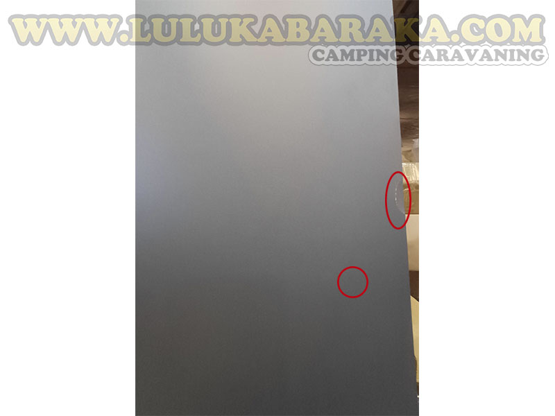 Tablero chopo HPL 16 mm Antracita (recogido en Lulukabaraka) (RASTRO)