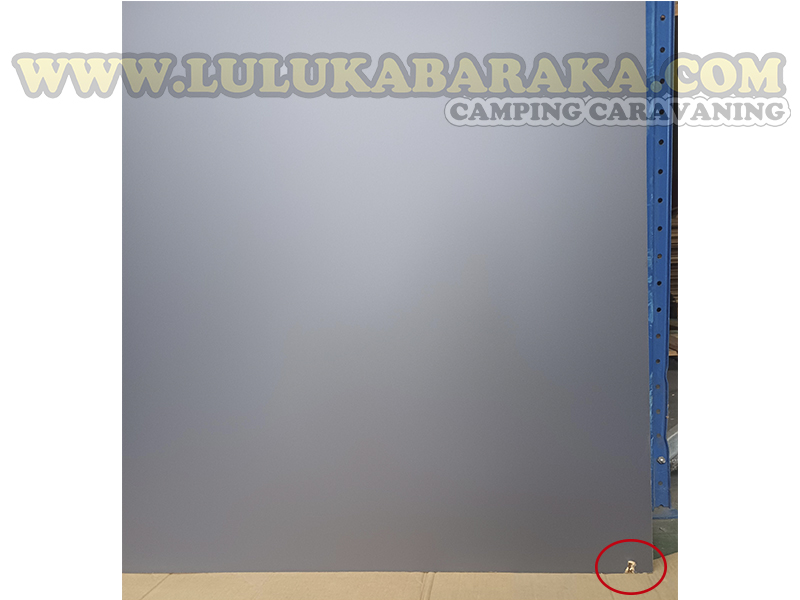 Tablero chopo HPL 16 mm Antracita (recogido en Lulukabaraka) (RASTRO)