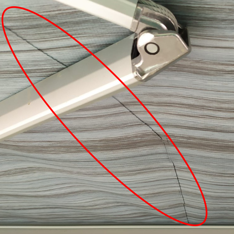 Toldo Fiamma F45S 400 Polar White Royal Blue (recogido en nuestras instalaciones) (RASTRO)