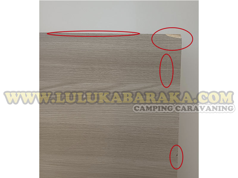 Tablero chopo HPL 16 mm Ivory Elm (RASTRO)