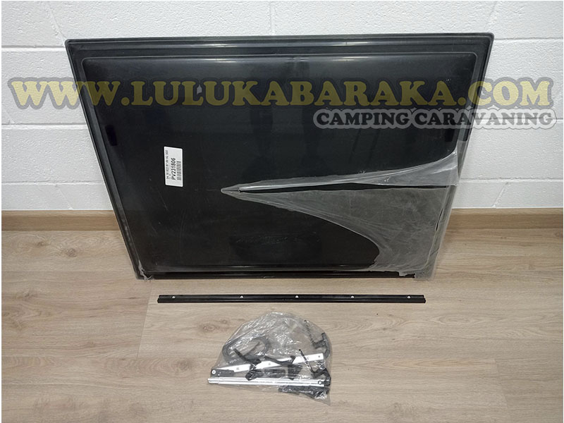 Ventana Polyplastic Ducato lateral 816x650mm.(RASTRO)