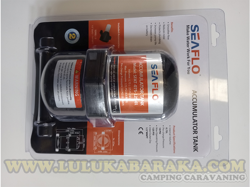 Vaso expansión universal SEAFLO(RASTRO)