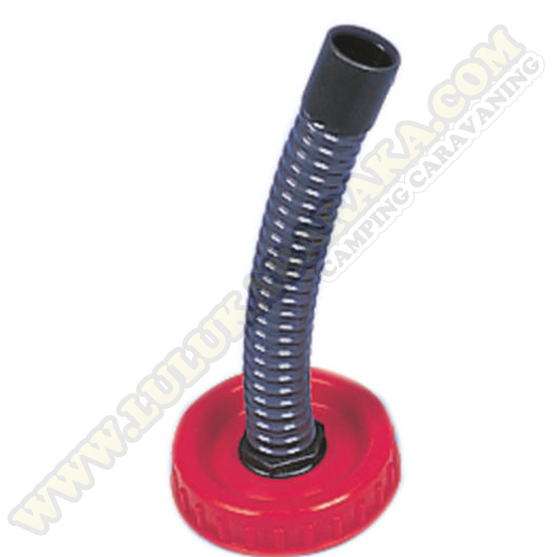 Tapón con tubo flexible garrafa de agua DIN 96
