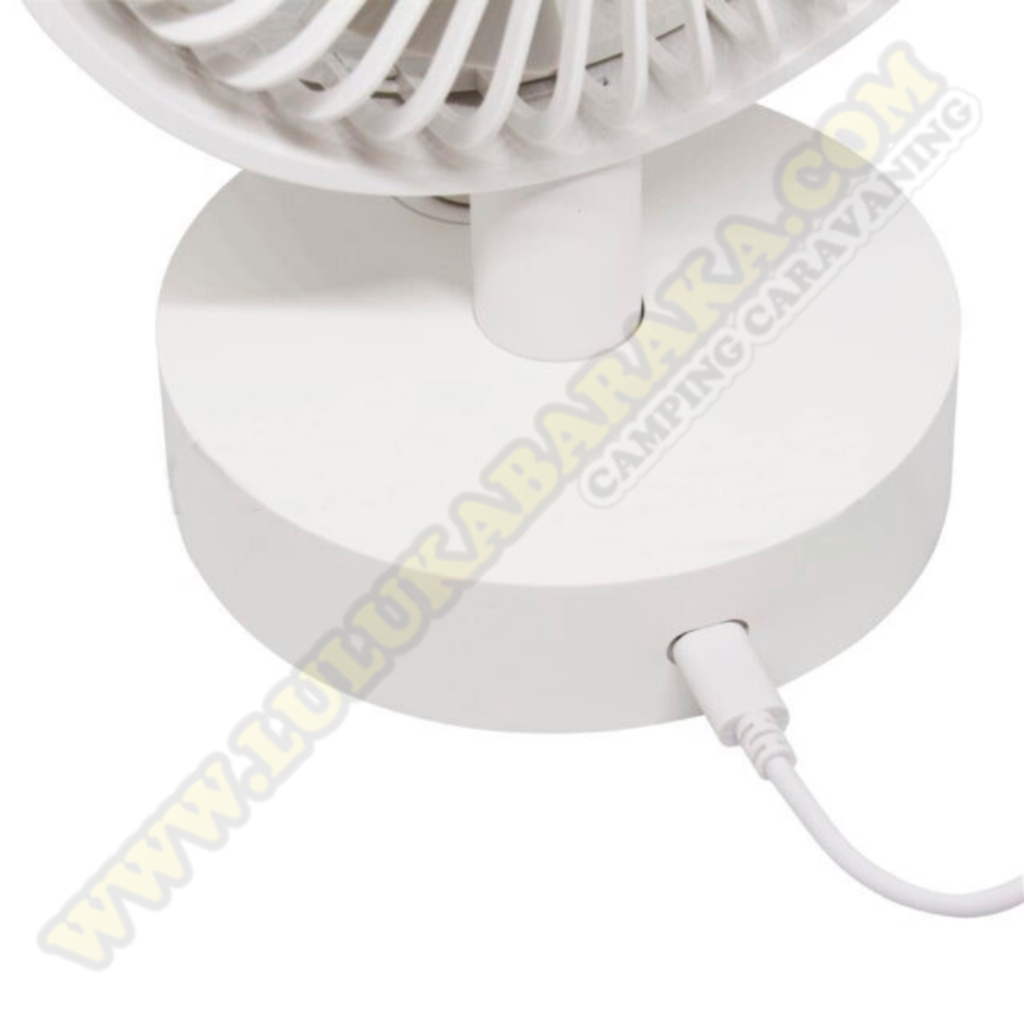 Ventilador oscilante recargable